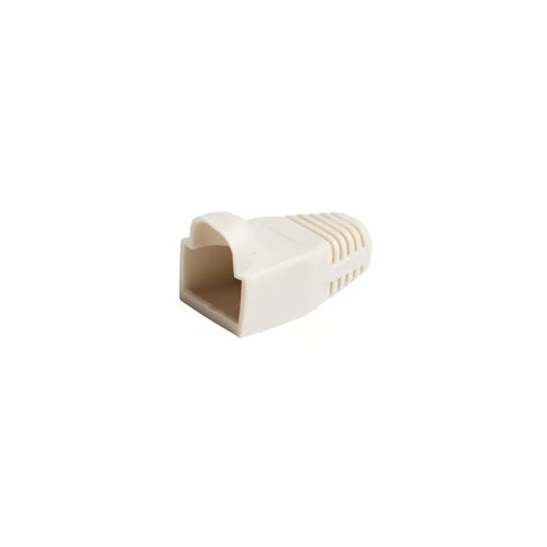 Aflastningstylle til RJ45 – 5 stk Lysegrå, Ø6 mm