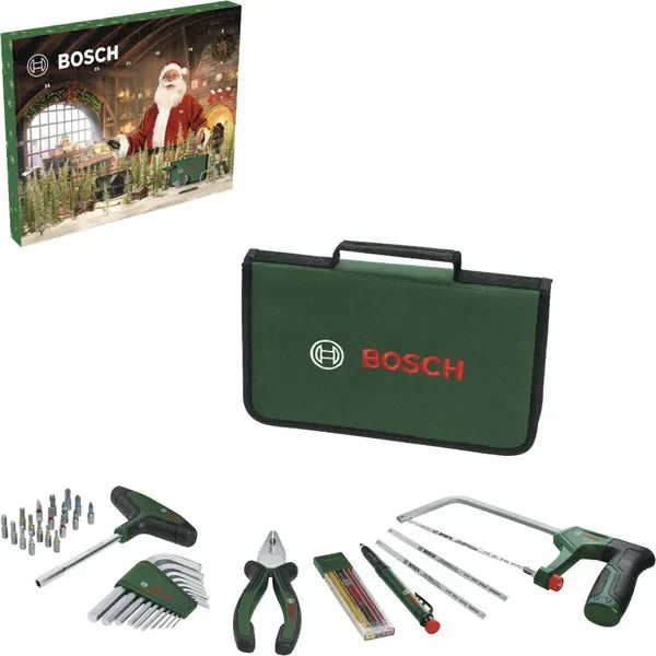 Bosch DIY Adventskalender 2025 – 41 dele håndværktøj - Sikshop