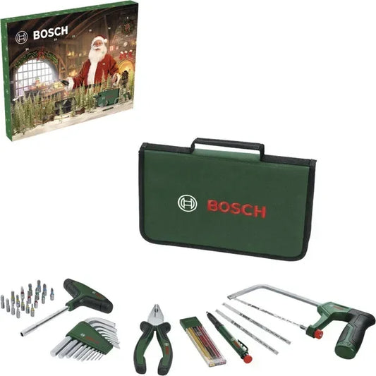 Bosch DIY Adventskalender 2025 – 41 dele håndværktøj - Sikshop