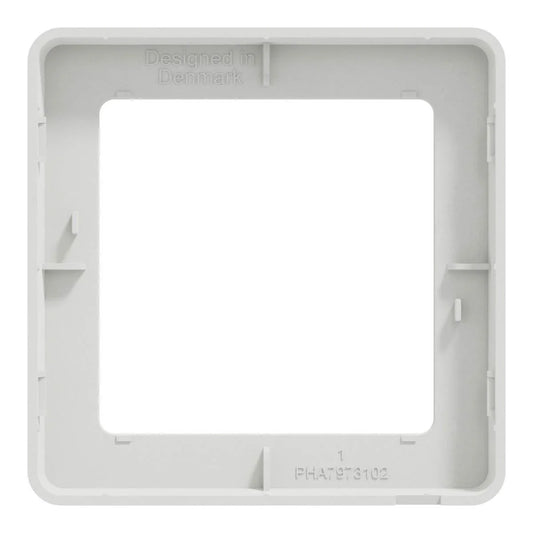 LK FUGA Base 63 Designramme 1 Modul – Hvid - Sikshop