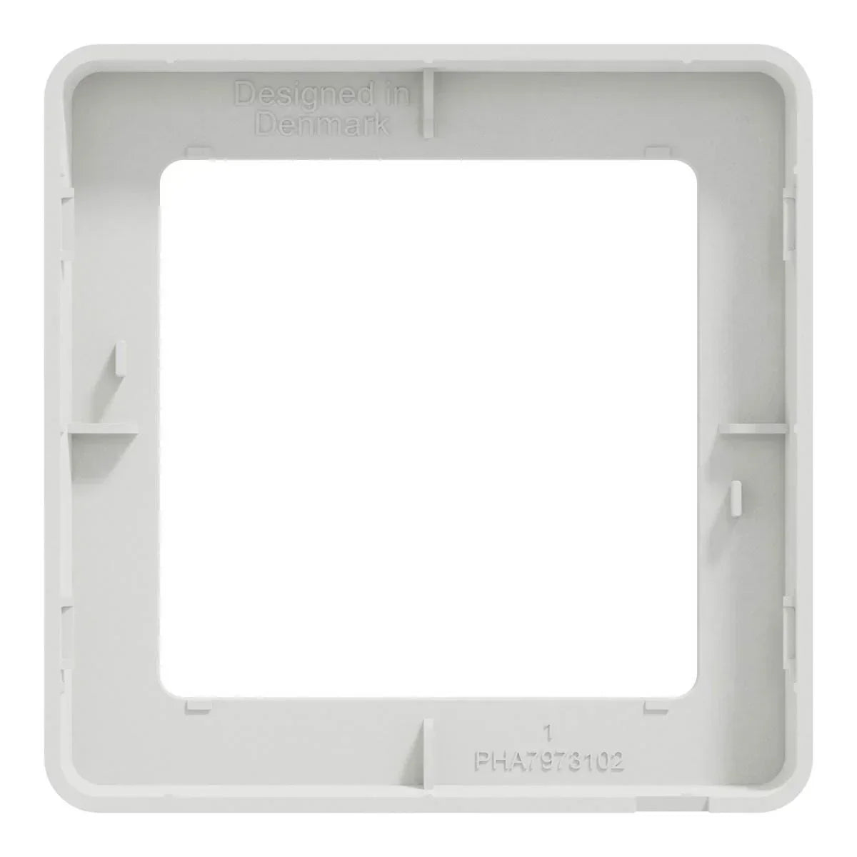 LK FUGA Base 63 Designramme 1 Modul – Hvid - Sikshop