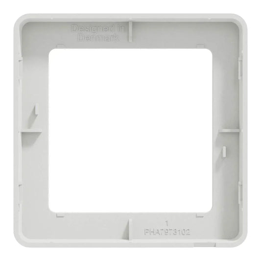 LK FUGA Base 63 Designramme 1 Modul – Hvid - Sikshop