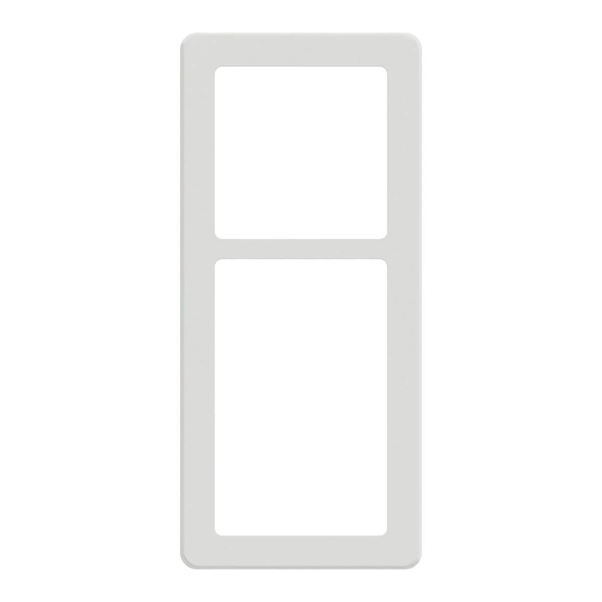 FUGA Base 63 Designramme 2,5 modul – Hvid - Sikshop