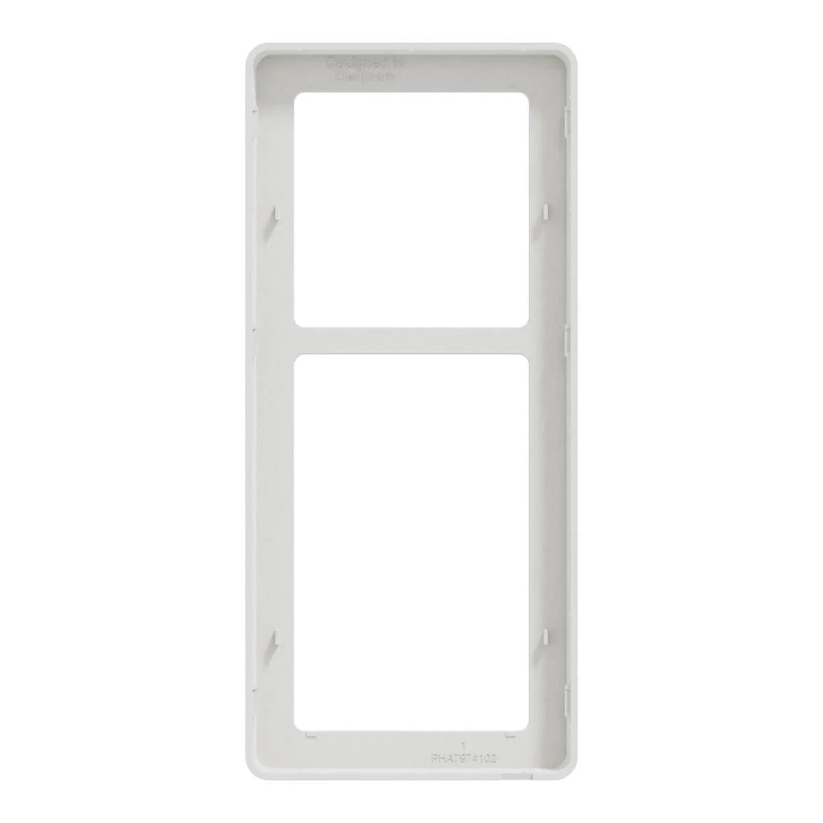 FUGA Base 63 Designramme 2,5 modul – Hvid - Sikshop