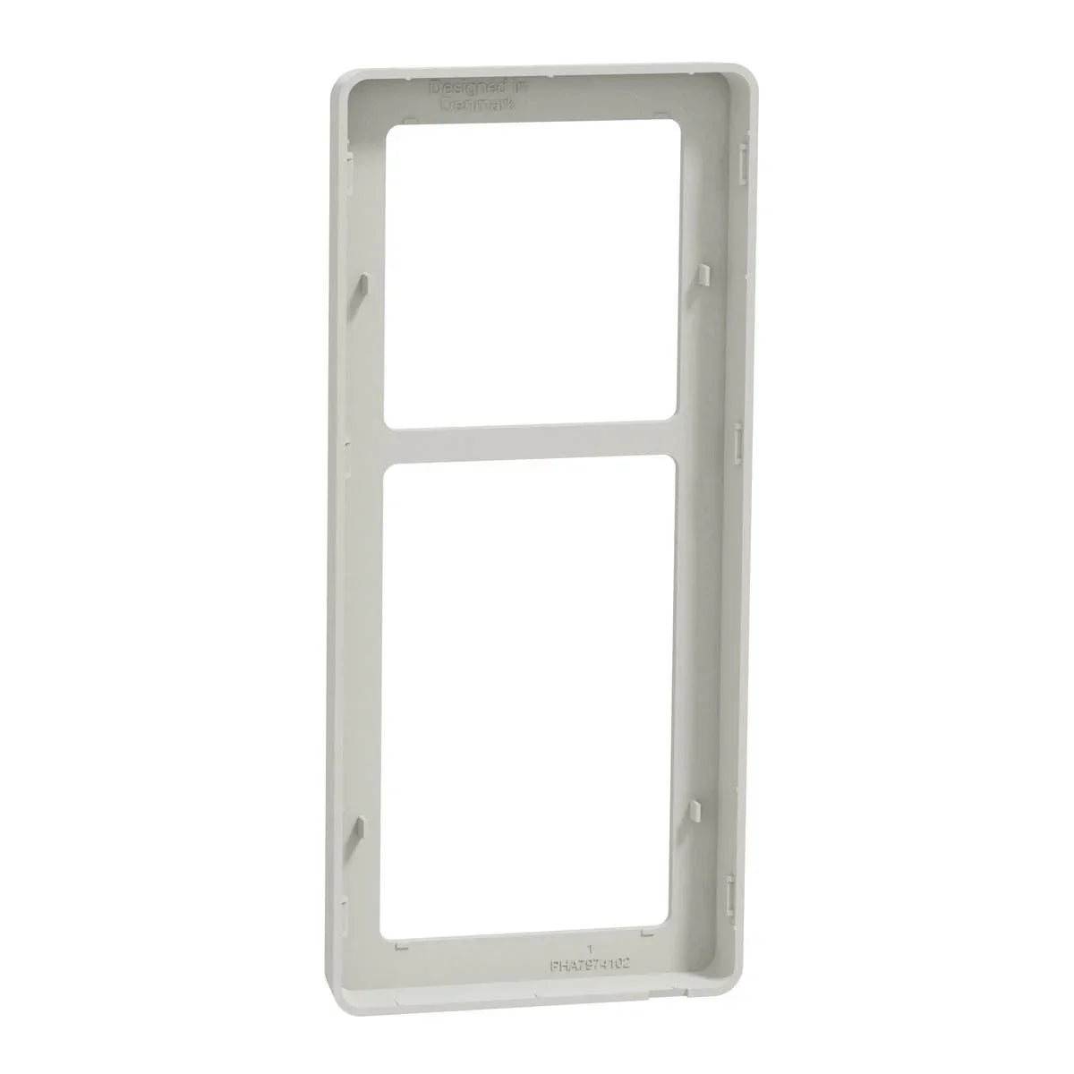 FUGA Base 63 Designramme 2,5 modul – Lysegrå - Sikshop