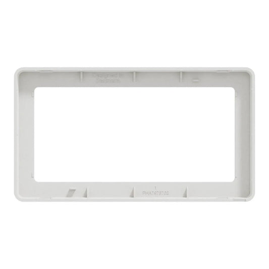 LK FUGA Base 63 Designramme 2 Modul – Hvid - Sikshop