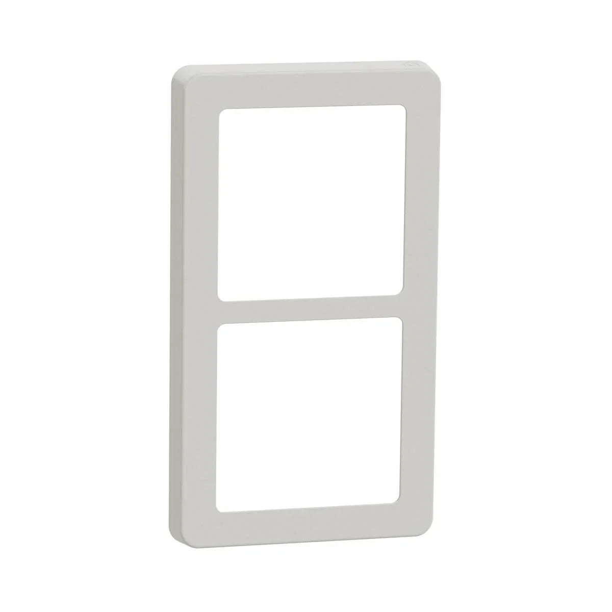 LK FUGA Base 63 Designramme 2x1 Modul – Lysegrå - Sikshop