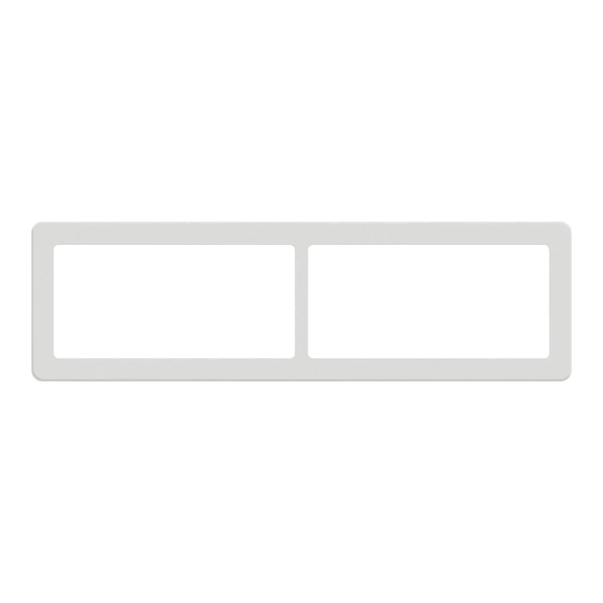 LK FUGA Base 63 Designramme 2x2 Modul – Hvid - Sikshop