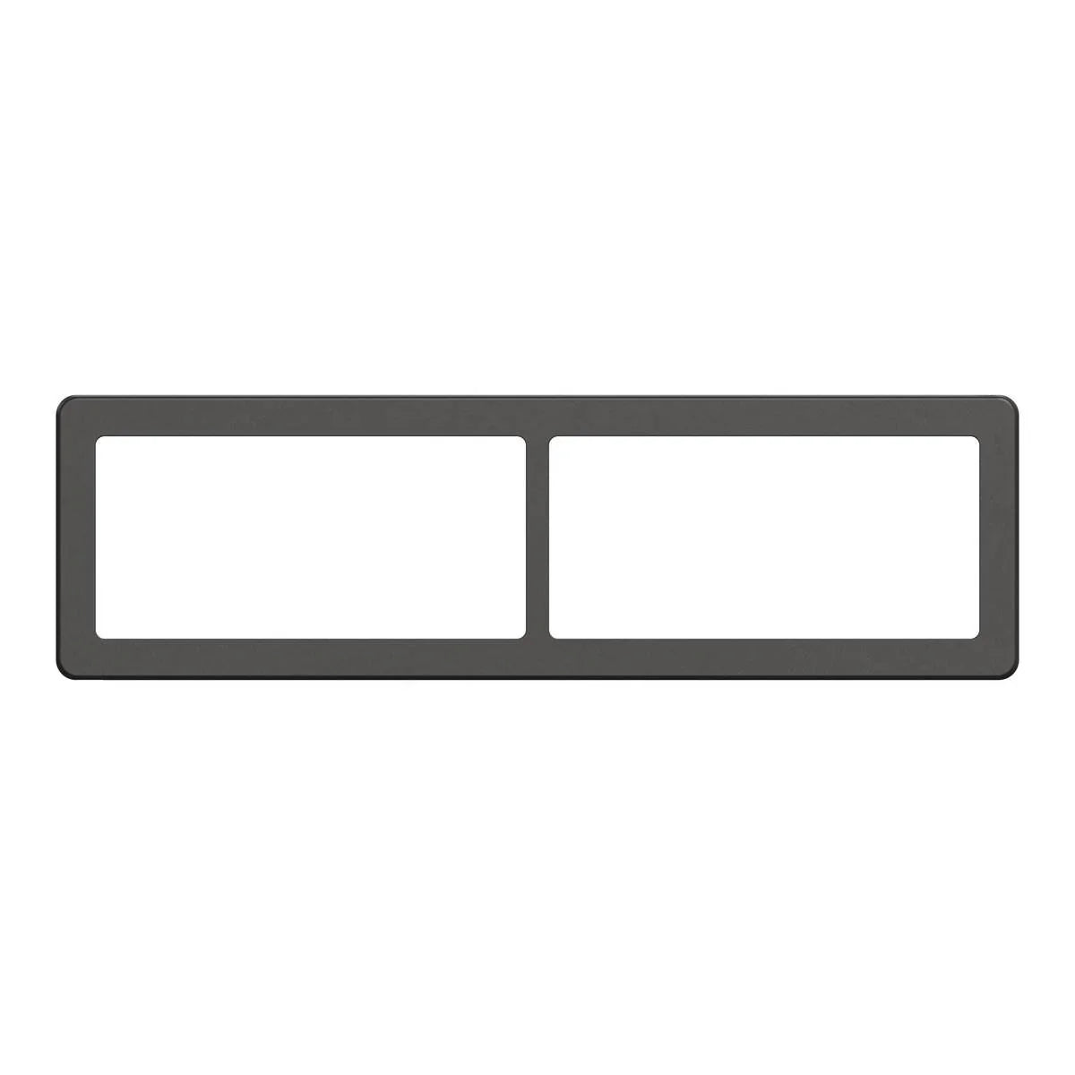 LK FUGA Base 63 Designramme 2x2 Modul – Koksgrå - Sikshop