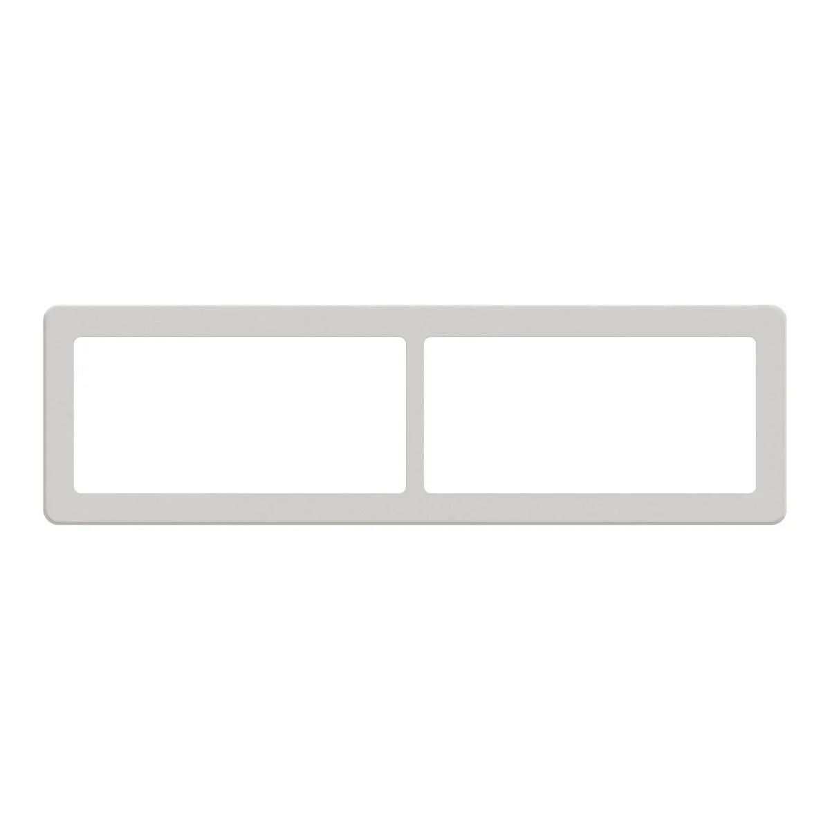 FUGA Base 63 Designramme 2x2 modul – Lysegrå - Sikshop