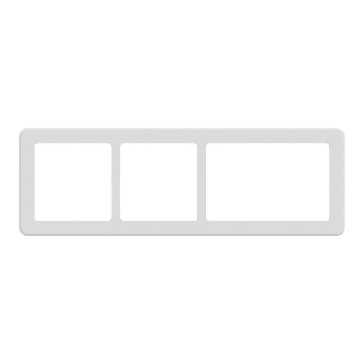 LK FUGA Base 63 Designramme 3,5 Modul – Hvid - Sikshop