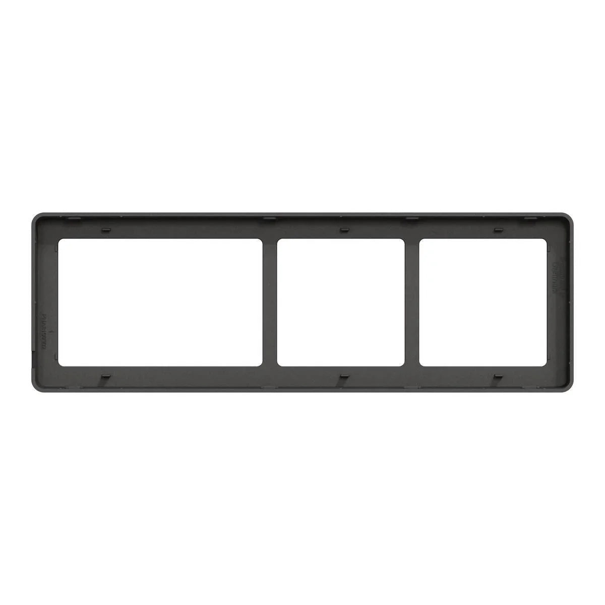 FUGA Base 63 Designramme 3,5 modul – Koksgrå - Sikshop