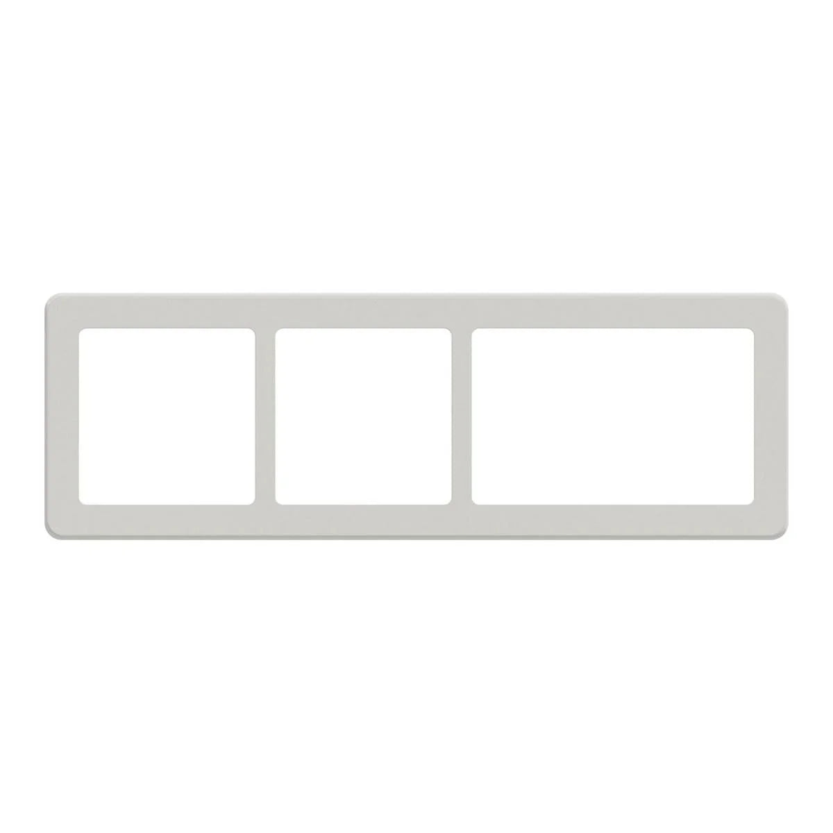 LK FUGA Base 63 Designramme 3,5 Modul – Lysegrå - Sikshop
