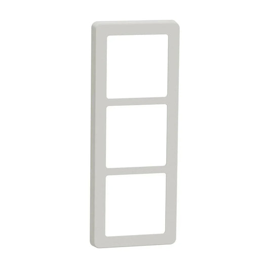 LK FUGA Base 63 Designramme 3x1 Modul – Lysegrå - Sikshop