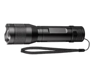 Goobay 44559 LED Super Bright lommelygte – 1500 lm, sort - Sikshop