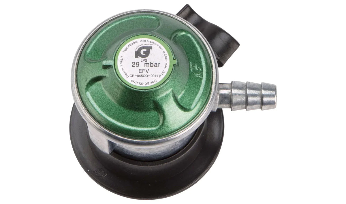 LPG Regulator Sæt med slange – Jumbo Click-On med 10 mm slange - Sikshop