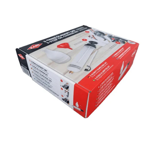 KABI 3-Trins Olieskift Sæt – Effektiv og Ren Olieskift til Små Motorer - Sikshop