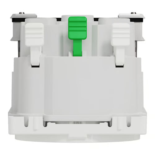 LK One Stikkontakt 2-polet med Sidejord (Schuko) – 1 Modul Hvid - Sikshop