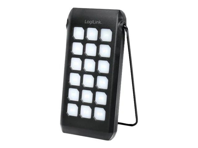 LogiLink Solarstrømbank 10000 mAh – 18W (USB-A & USB-C)
