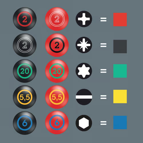 Wera 160 iS/7 VDE skruetrækkersæt – 7 dele med rack