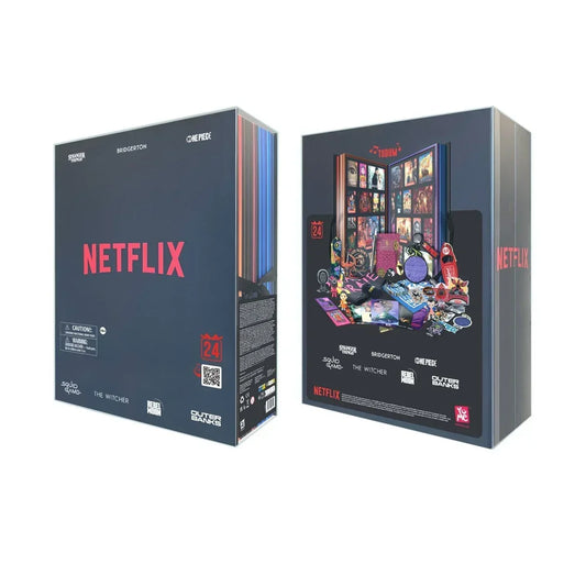 YuMe Netflix Gift Box Julekalender 2025 – 24 dage med Netflix-overraskelser - Sikshop