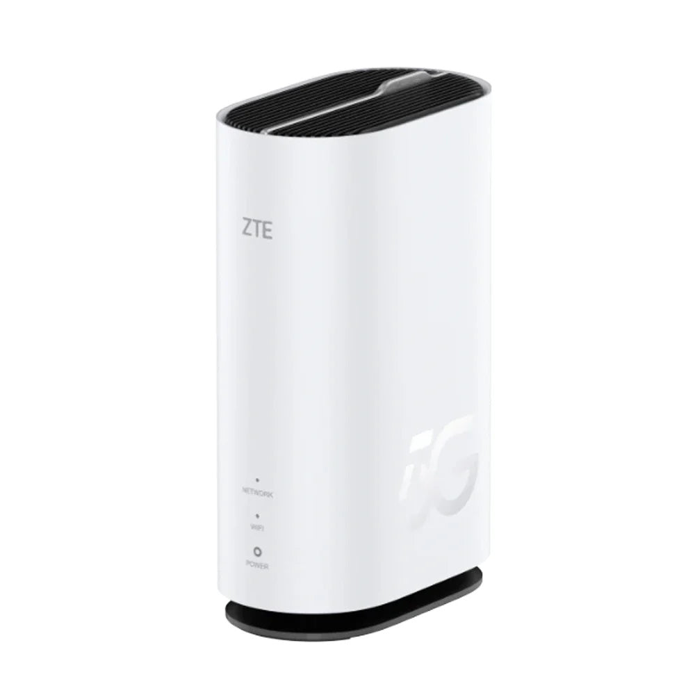 ZTE G5C 5G Router med Wi-Fi 6 – AX1800, Dual Band, 2× Gigabit LAN