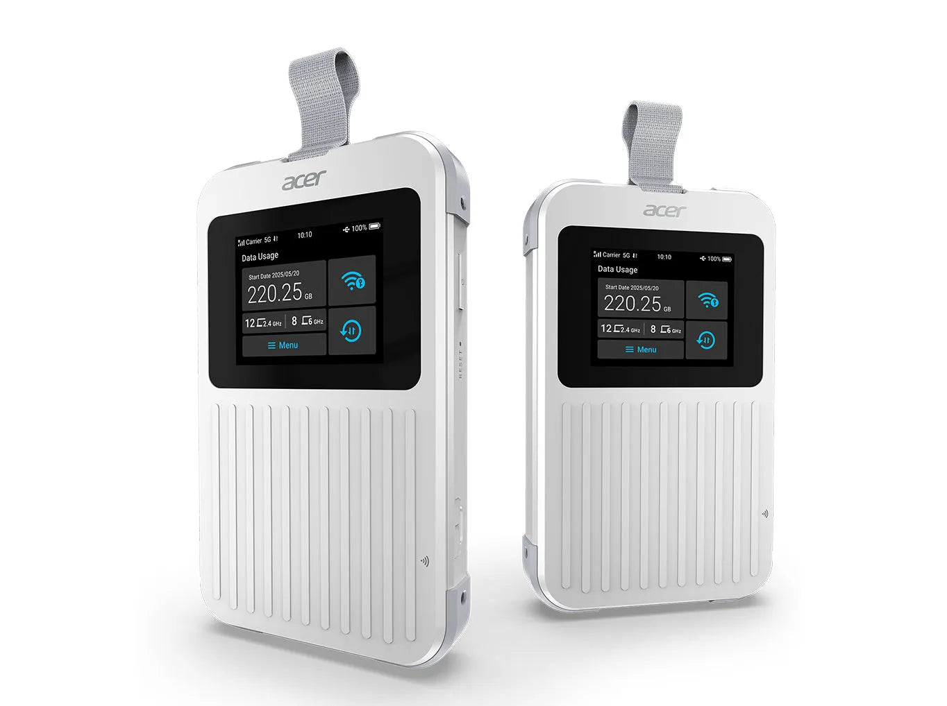 Acer Connect M6E 5G Mobilt Hotspot – Vandtæt Wi-Fi 6E Router med 8000 mAh - Sikshop