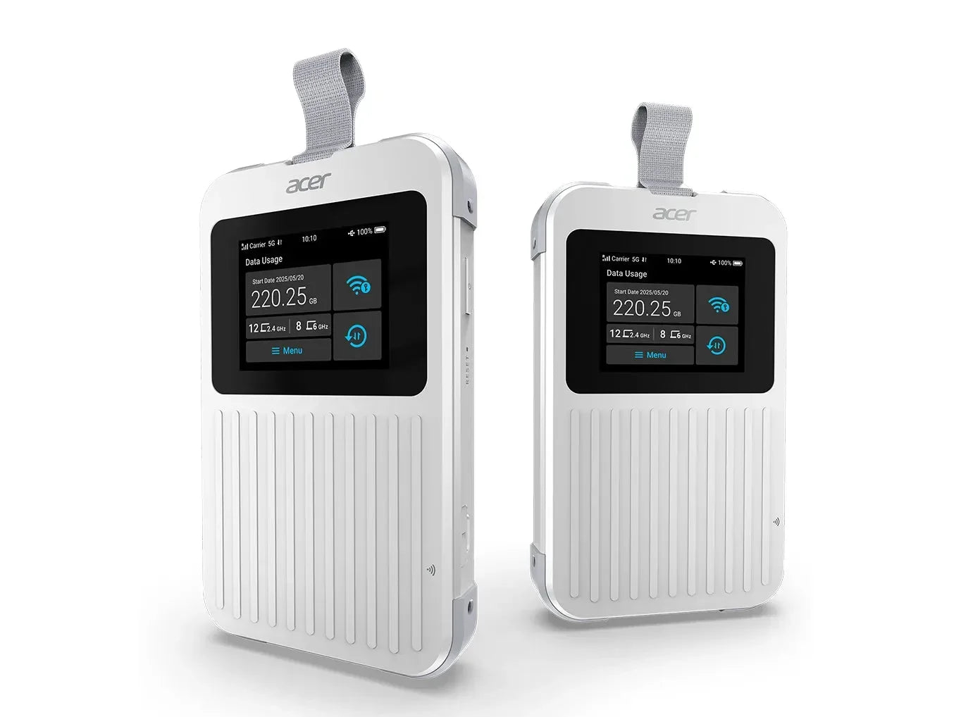 Acer Connect M6E 5G Mobilt Hotspot – Vandtæt Wi-Fi 6E Router med 8000 mAh - Sikshop