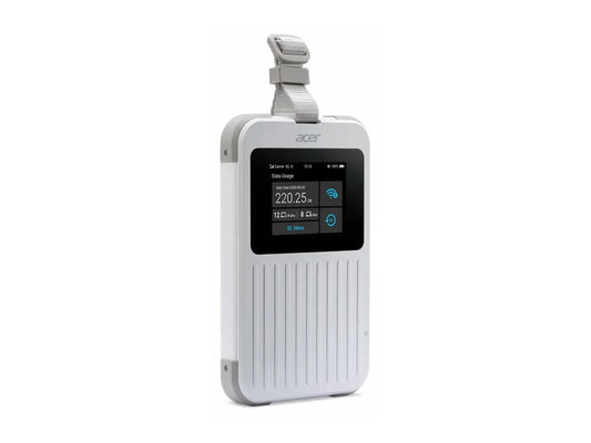 Acer Connect M6E 5G Mobilt Hotspot – Vandtæt Wi-Fi 6E Router med 8000 mAh - Sikshop
