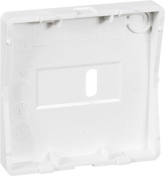 Afbryder 16A Afdækning for Nøgleafbryder Korrespondance - Hvid - Sikshop
