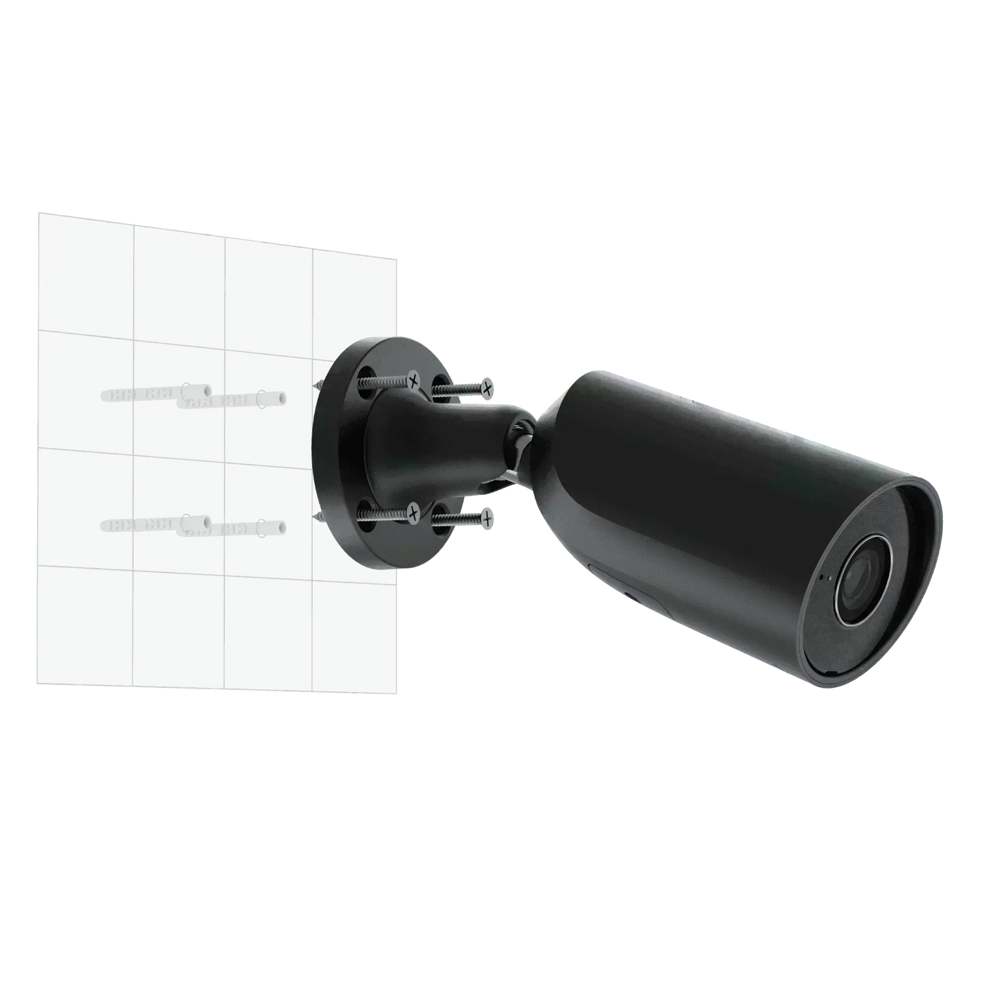 Ajax BulletCam – 5 MP, AI-genkendelse, 35m IR-lys, Sort - SIKSHOP