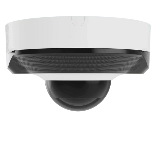 Ajax DomeCam Mini – 5 MP, AI-genkendelse, IR-lys 30m, Hvid - Sikshop