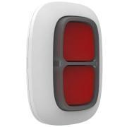 Ajax DoubleButton Hvid - Trådløs Hold-Up Alarm med Lang Rækkevidde - Sikshop