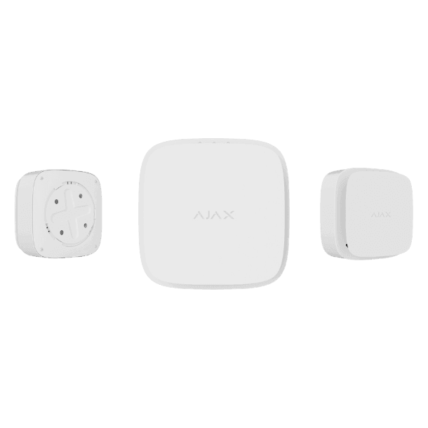 Ajax FireProtect 2 Jeweller (Heat/Termo) - Trådløs Varmealarm med Sirene (Hvid) - Sikshop