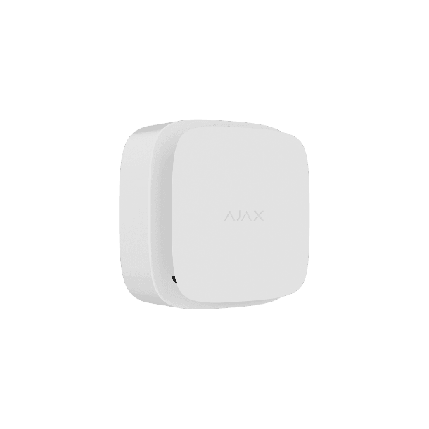 Ajax FireProtect 2 Jeweller (Heat/Termo) - Trådløs Varmealarm med Sirene (Hvid) - Sikshop
