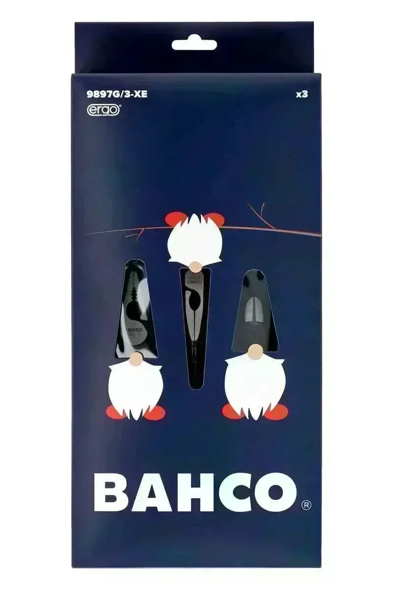 Bahco ERGO™ Universaltænger 3-dele X-mas Edition – Eksklusivt julesæt - Sikshop