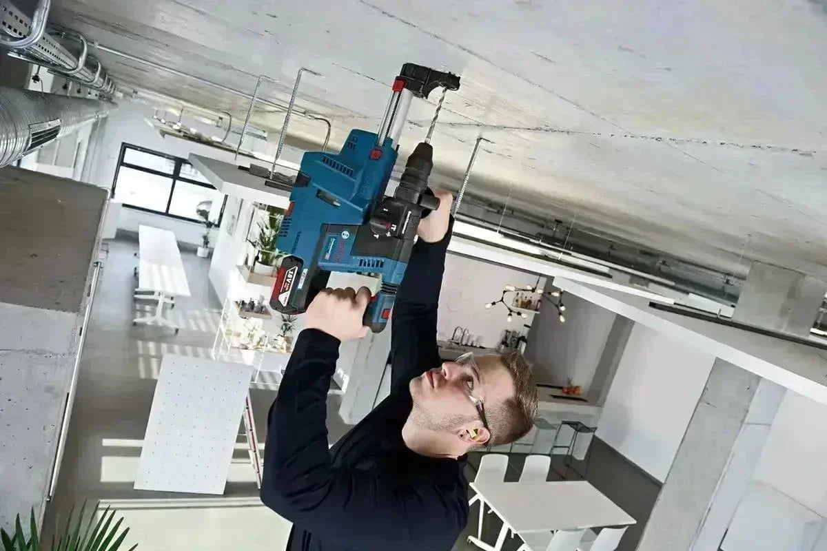 Bosch GBH 18V-26 Borehammer Solo - Kraftfuld og Støvfri Boreoplevelse med 2,6J Slagkraft - Sikshop