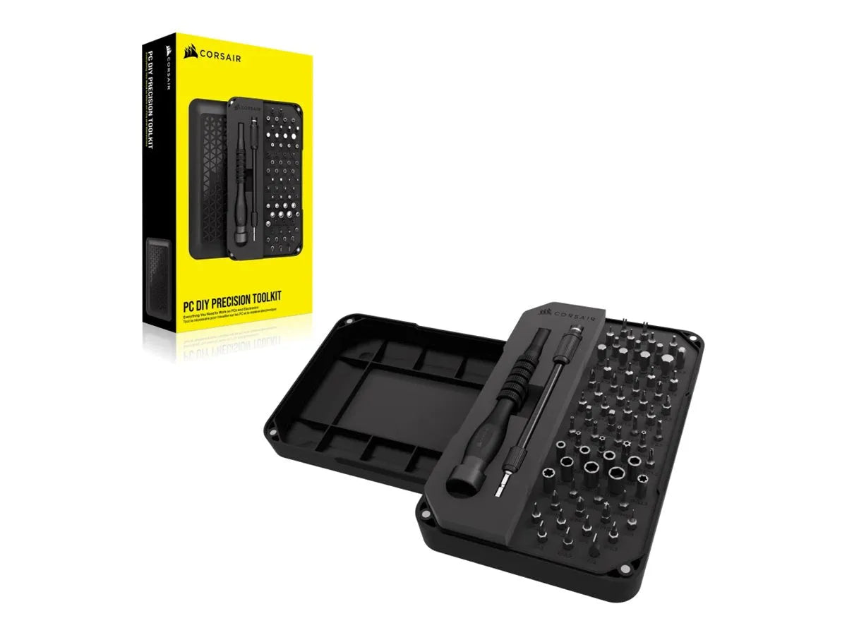 CORSAIR PC DIY Præcisionsværktøjssæt – 67 dele - Sikshop