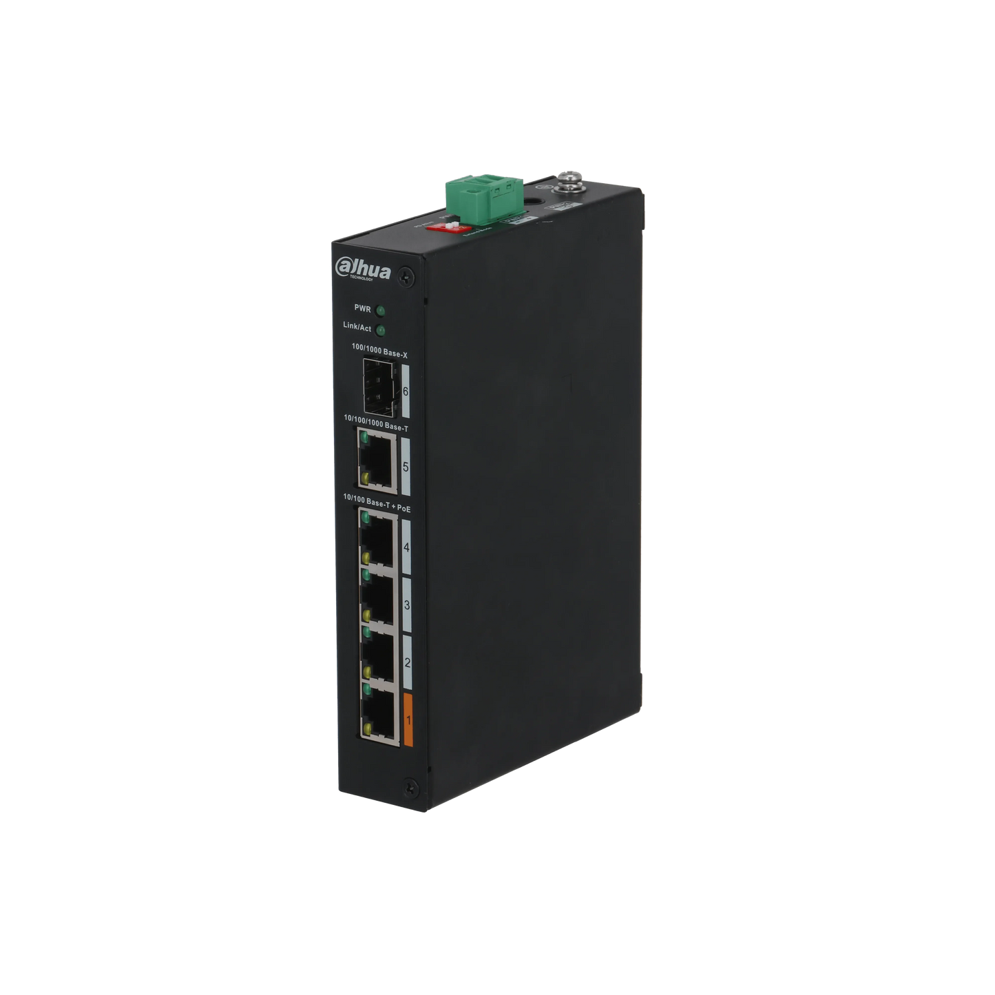 Dahua 4-Ports PoE 2.0 Switch (Unmanaged) PFS3106-4ET-60 – inkl. PSU - Sikshop