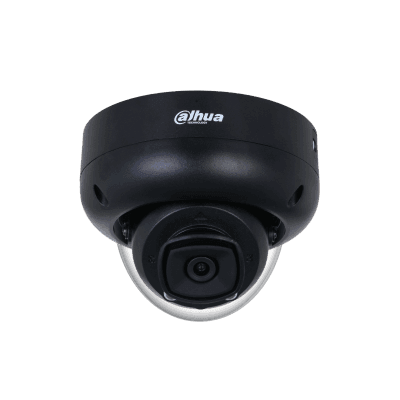 Dahua 5MP Dome Kamera Sort med IR Lys og 2.7-12mm Motoriseret Objektiv - AI WizMind Serie - Sikshop