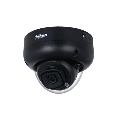 Dahua 5MP Dome Kamera Sort med IR Lys og 2.7-12mm Motoriseret Objektiv - AI WizMind Serie - Sikshop