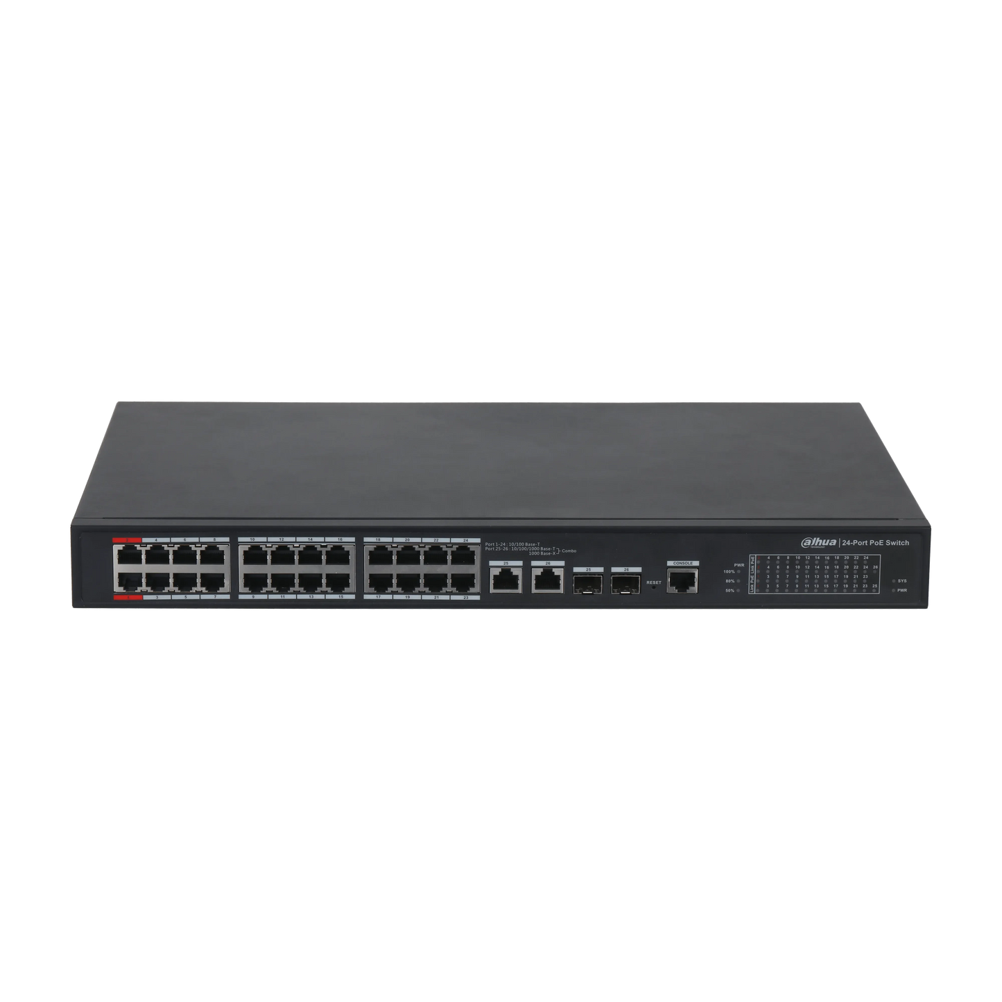 Dahua PFS4226-24ET-360-V3 – 26-Port Managed Desktop PoE Switch - SIKSHOP