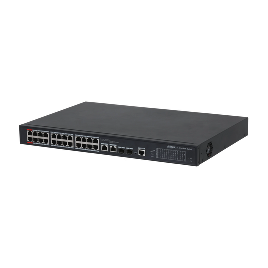 Dahua PFS4226-24ET-360-V3 – 26-Port Managed Desktop PoE Switch - Sikshop