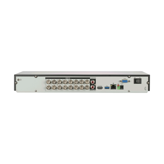 Dahua XVR5216AN-I3 – 16-kanals Penta-brid 5MP/1080P AI Videooptager med 2 HDD-pladser - Sikshop