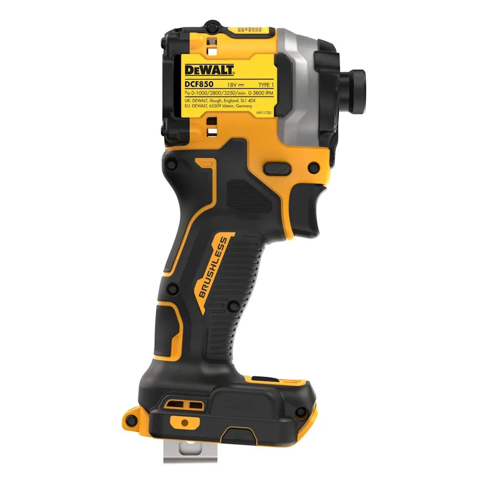 DeWalt 18V XR DCF850NT-XJ 1/4" Slagskruetrækker – Uden Batteri - Sikshop