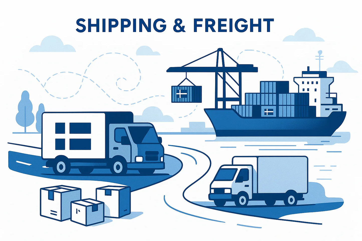 Fragt - Sendes igen til levering til adresse - Sikshop