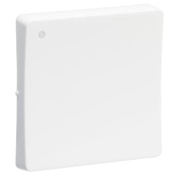 FUGA Tangent/Afdækning Afbryder med Lampe og Vippekontakt hvid - Sikshop