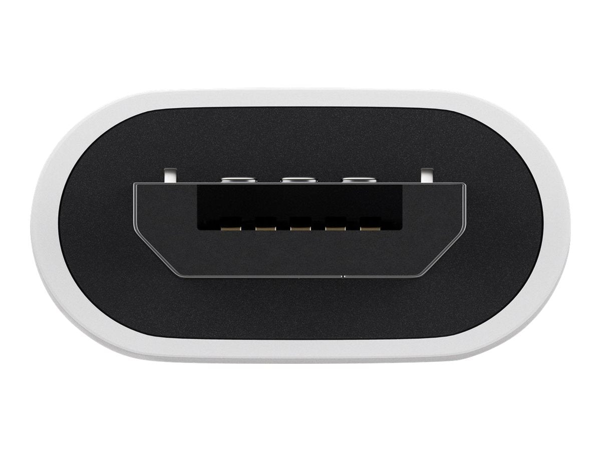 Goobay USB-C Adapter – Micro-USB Han til USB-C Hun, Hvid