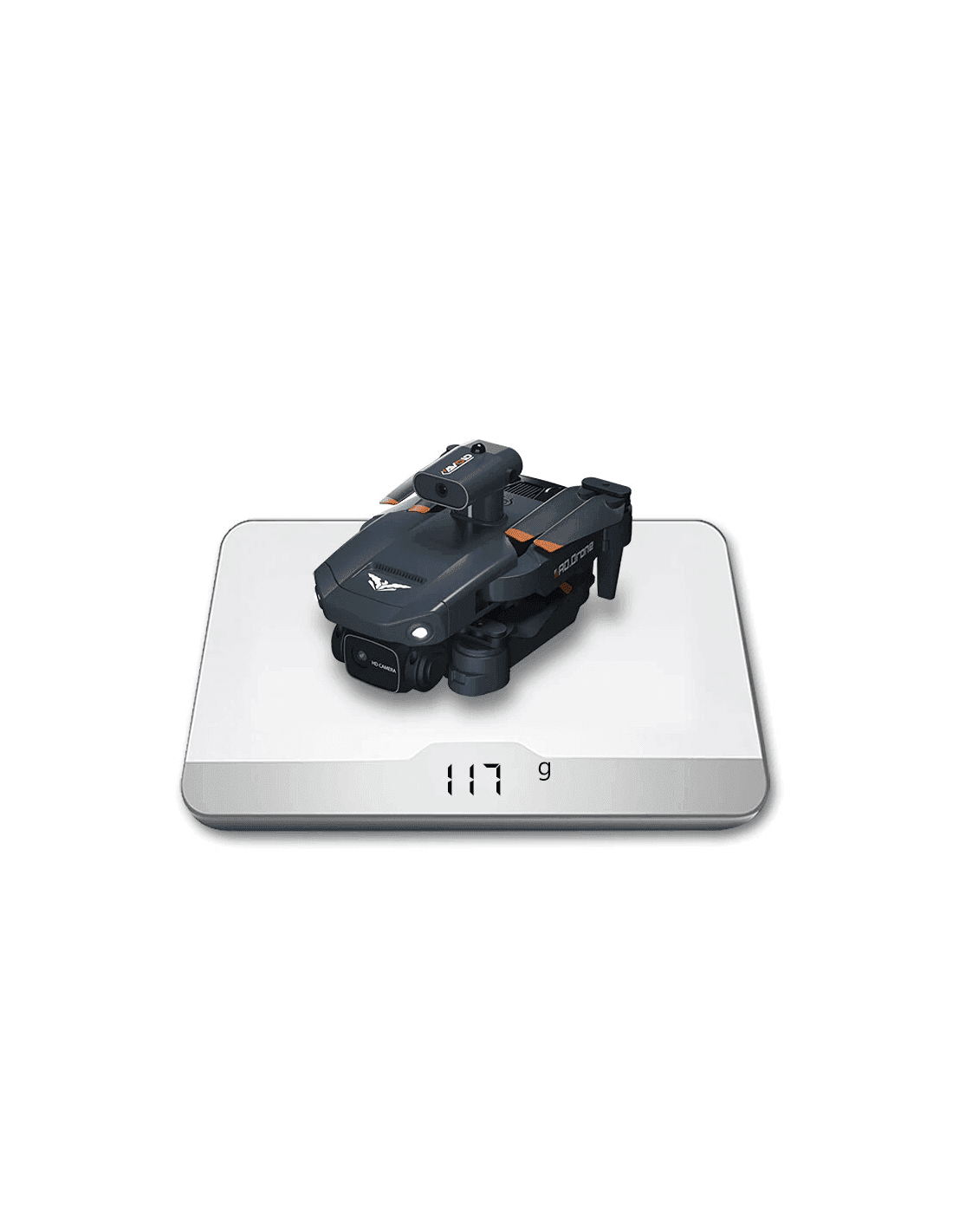 JJRC H106 Mini Drone med 4K/HD Dual Kamera og Forhindringssensor - Sikshop