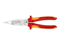 KNIPEX Multifunktionstang 200 mm – Isoleret og alsidig til el-arbejde - Sikshop